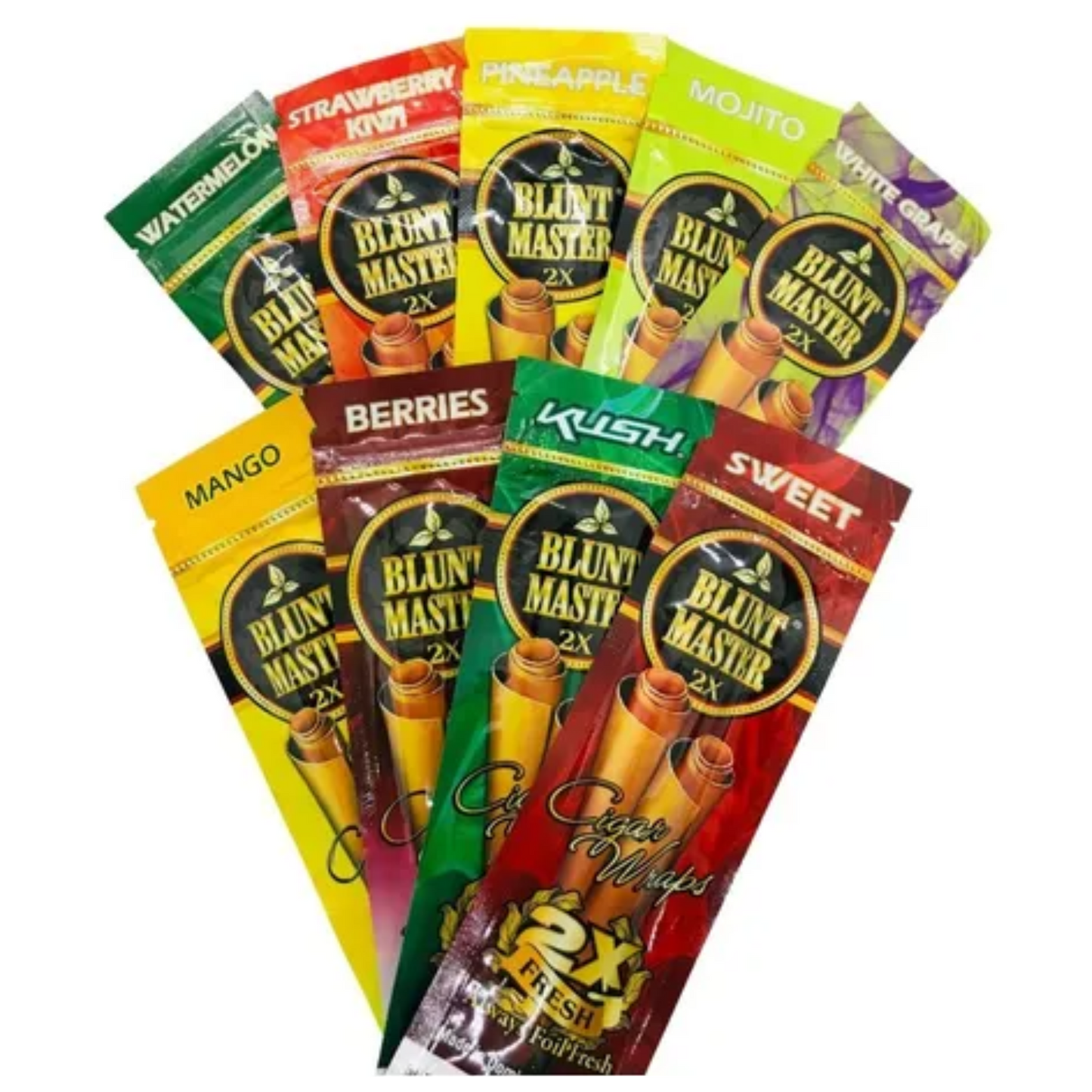 Blunt Master Wraps x2