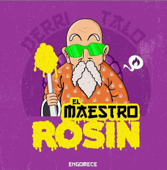 Ilustración Engomece El Maestro Rosin