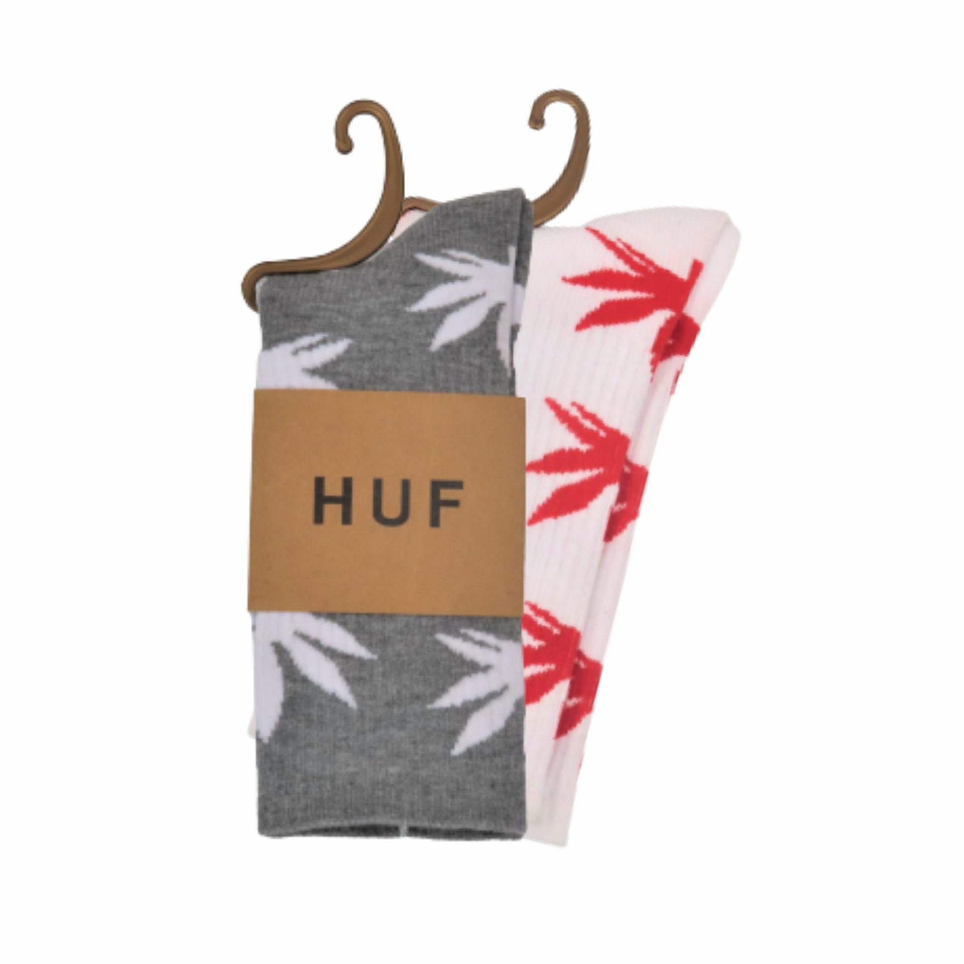 HUF Calcetines patrón de hierba