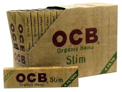 OCB Organic Hemp Slim + Filters X32