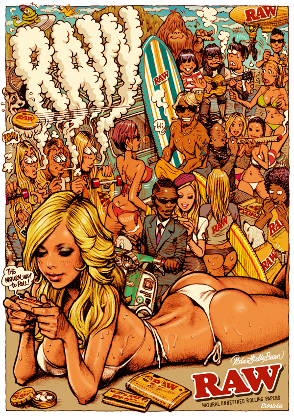 RAW x Rockin'Jelly Bean Cartel