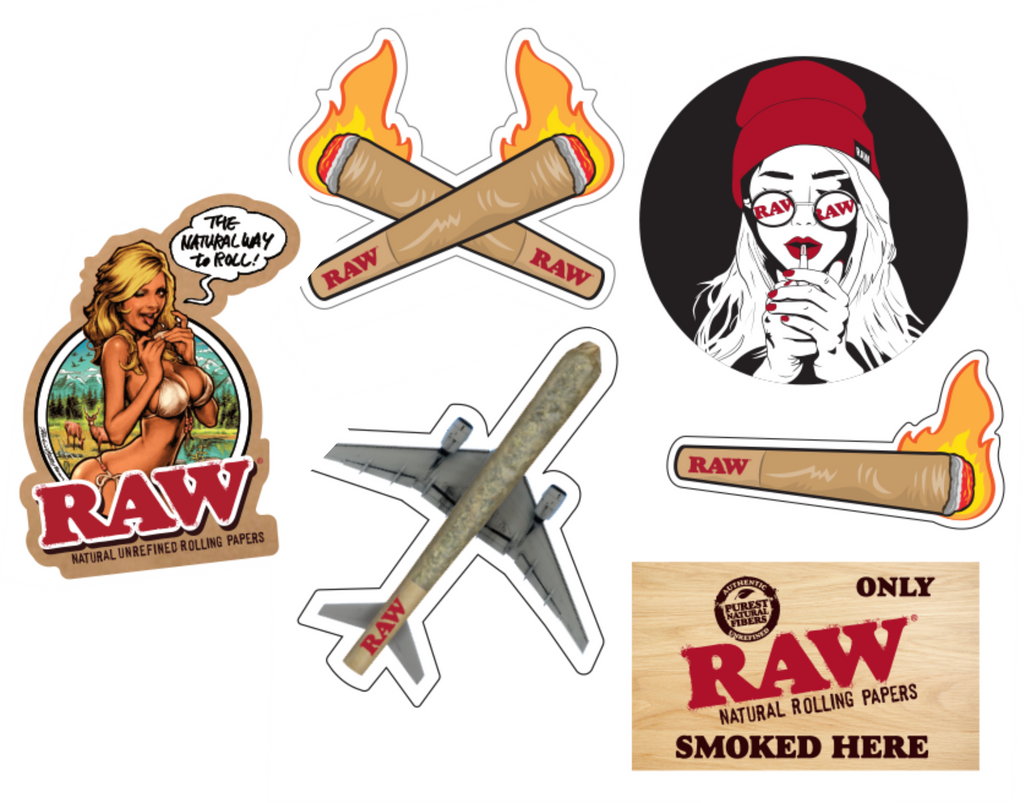 Stickers Raw x12